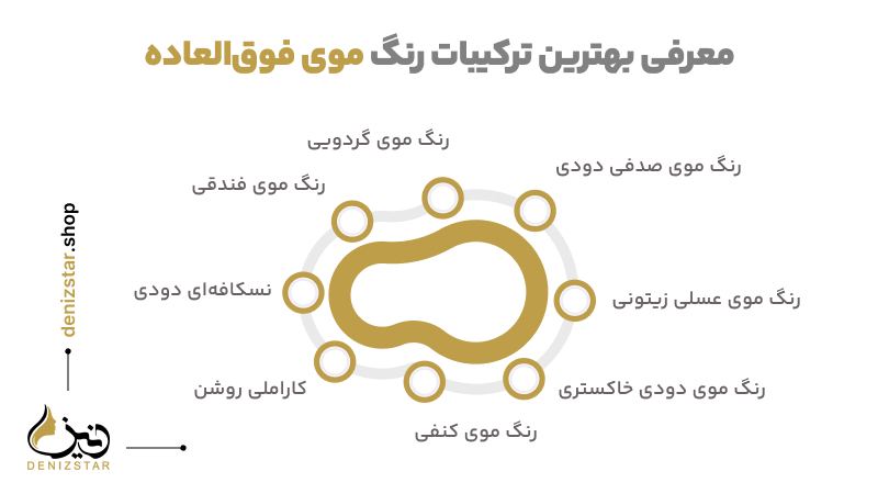 معرفی بهترین ترکیبات رنگ موهای فوق العاده زیبا برای خانم‌ها